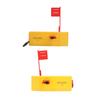 Fishing Planer Board Medium W/ Spring Flag System Heavy Duty Fishing Tackle for Inshore Offshore River Trolling Boat Fishing