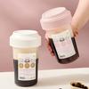 Bouteille Shaker Protéiné, 540ml Tasse Mélangeuse Anti-fuite pour Poudre de Protéine, Bouteille Blender Graduée pour Milkshakes