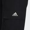 Adidas Casual Solid Color Pocket Long Pants Women Bottoms Black GP0666