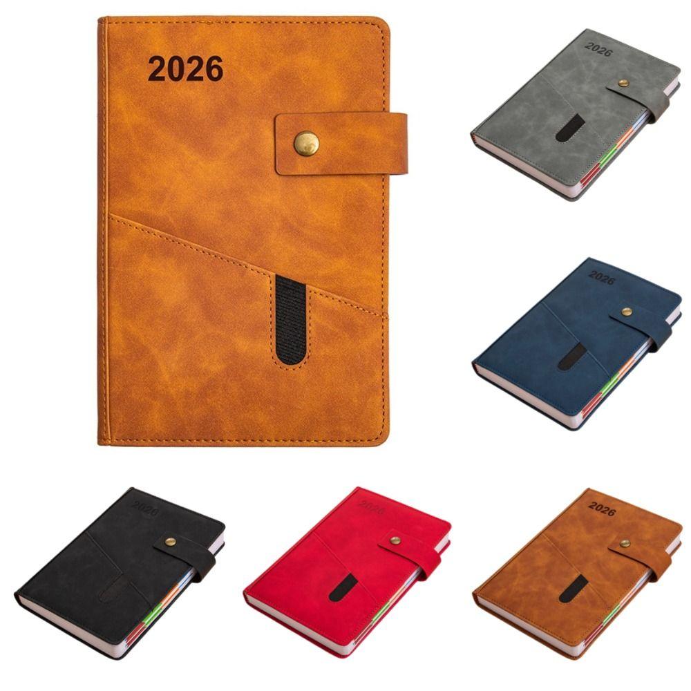 Wear-resistant 2026 Schedule Planner Notepad English To-do List Notebook  Business