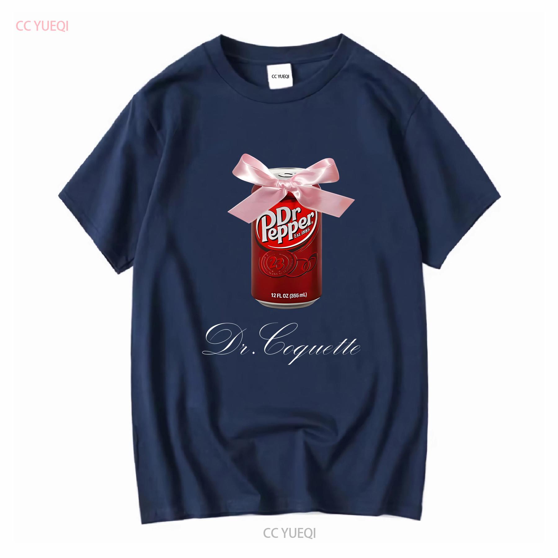 

Dr Pepper Мем Кокетка Tumblr Y2K Безглуздий Щільна Бавовняна Футболка з довгими або короткими рукавами вінтажний Потертий дизайнерський одяг Повсякденний М який 2XL