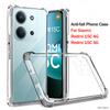Shockproof Armor Case For Xiaomi Redmi 15C Redmi15C Redmy 15 C C15 4G 5G Global Clear Silicone Phone Cover Transparent TPU Funda