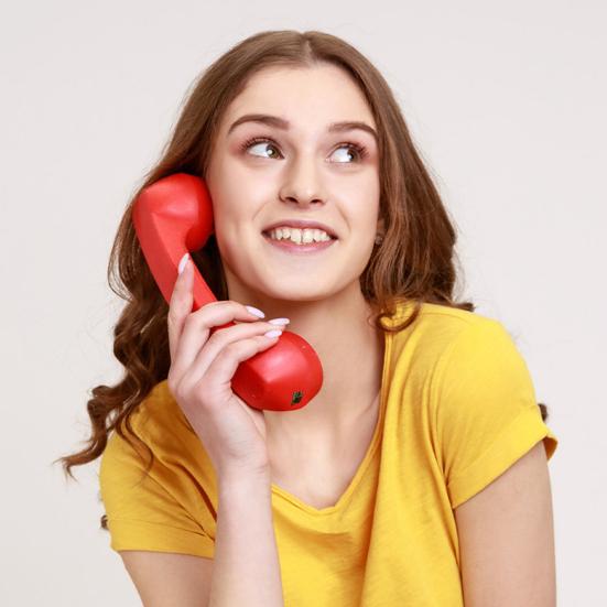 Retro Phone Handset with 3.5MM Socket Cellphone Smartphone Receiver with Microphone Speaker Universal Vintage Old Telephone Handset