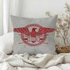 Gold Imperial Eagle Rome SPQR Pillow Case Sofa Living Room Bedroom Headboard Backrest Square Cushion Nap Time