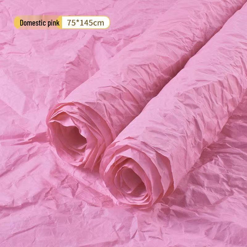 1.2m Wedding Hand-Rubbed Butterfly Pleated Crepe Paper Sheets for Floral Art