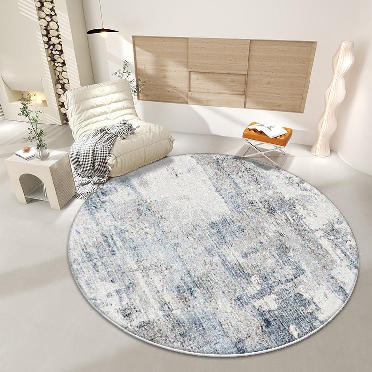 Minimalism Decoration Round Living Room Carpet Abstract Large Area Antiskid Rugs Lounge Bedroom Sofa Easy Clean Chair Mat Study