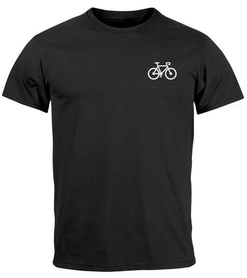 Men s T-Shirt Bicycle Bike Print Shirt Logo Print Cyclist Outdoor Fashion XL