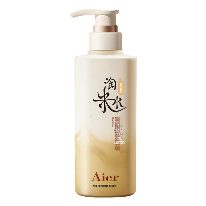 

Ai er Rice Water Amino Acid Shampoo 500ml