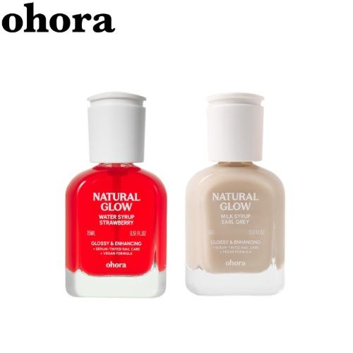 OHORA Natural Glow Milk Syrup/Natural Glow Nail strengthener 15ml