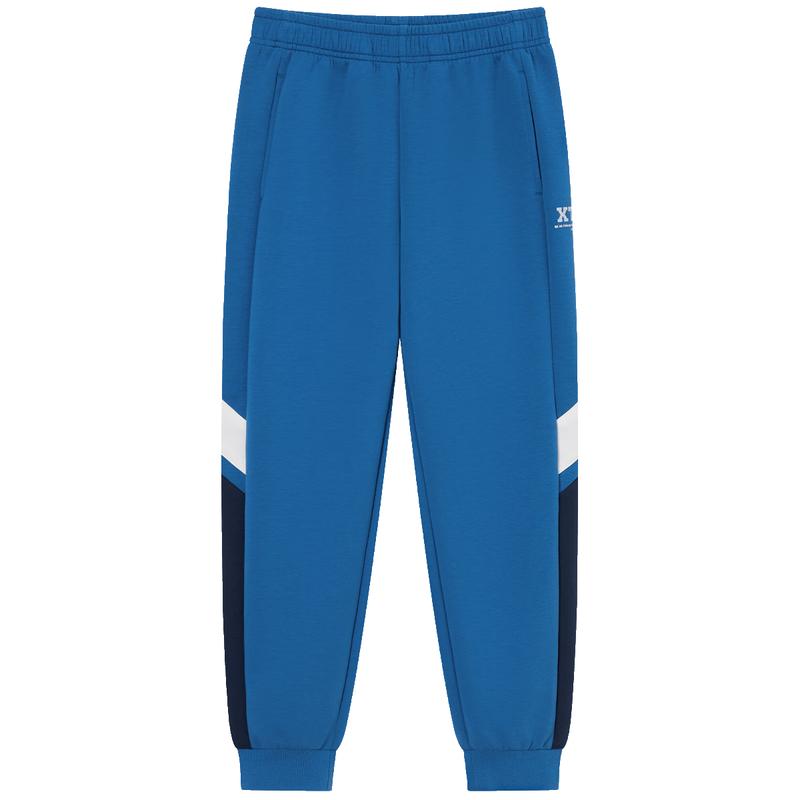 

Xtep Kids Fleece-Lined Colorblock School Uniform Pants 120
