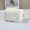 Cute Large Capacity Velvet Makeup Bag Portable Soft Fur Cosmetic Storage Bag Puffy Cosmetics Pouch Stationery Storage