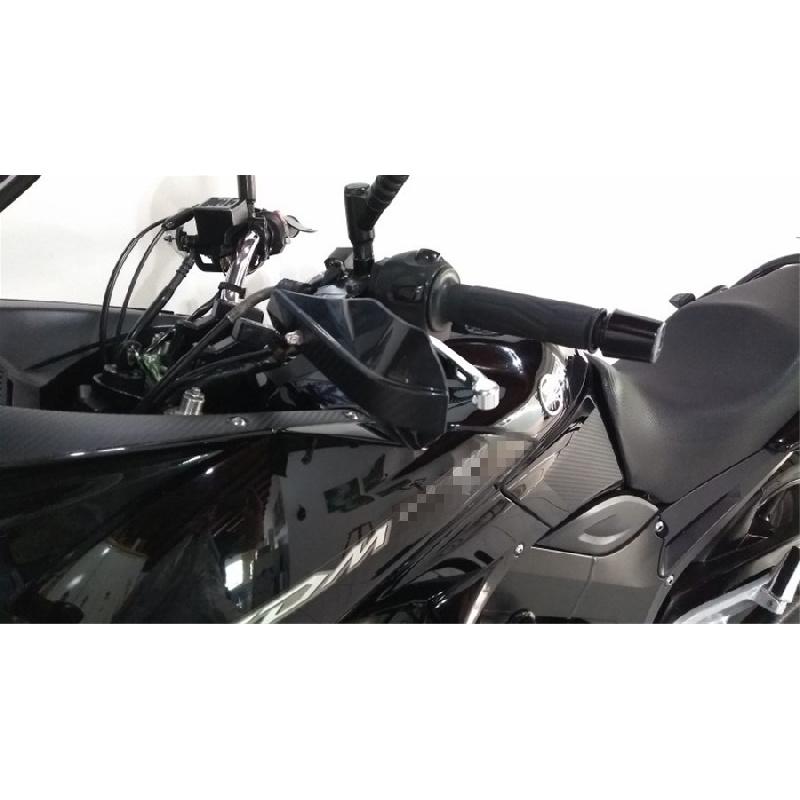 Paar Schwarze Motorrad Racing 7/8" 22mm Lenker Handschutz Handschutz Protektor