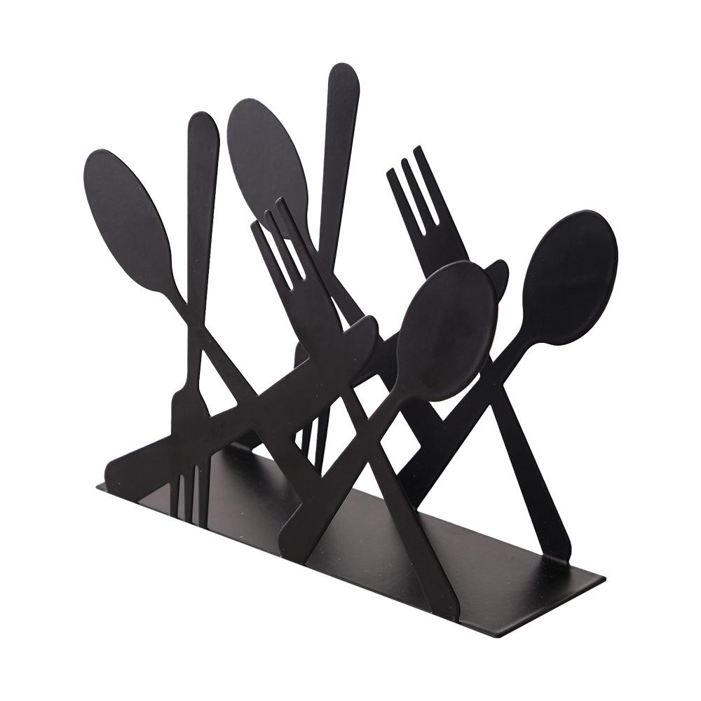 Simple Creative Vertical Desktop Restaurant Decoration Paper Towel Holder