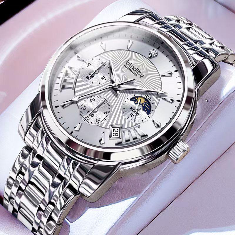 

Fortilon Swiss Полностью Автоматические Мужские Скелетон Часы - Водонепроницаемые, Люминесцентные, Оснащенные Календарем Деловые Часы Single Item