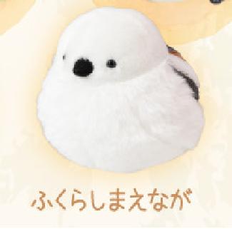 10cm Yell Plush Toys Cute Kawaii Munia Chick Sparrow Parrot Long-tailed Tit Pigeon Soft Stuffed Round Fat Palm Bird Gifts