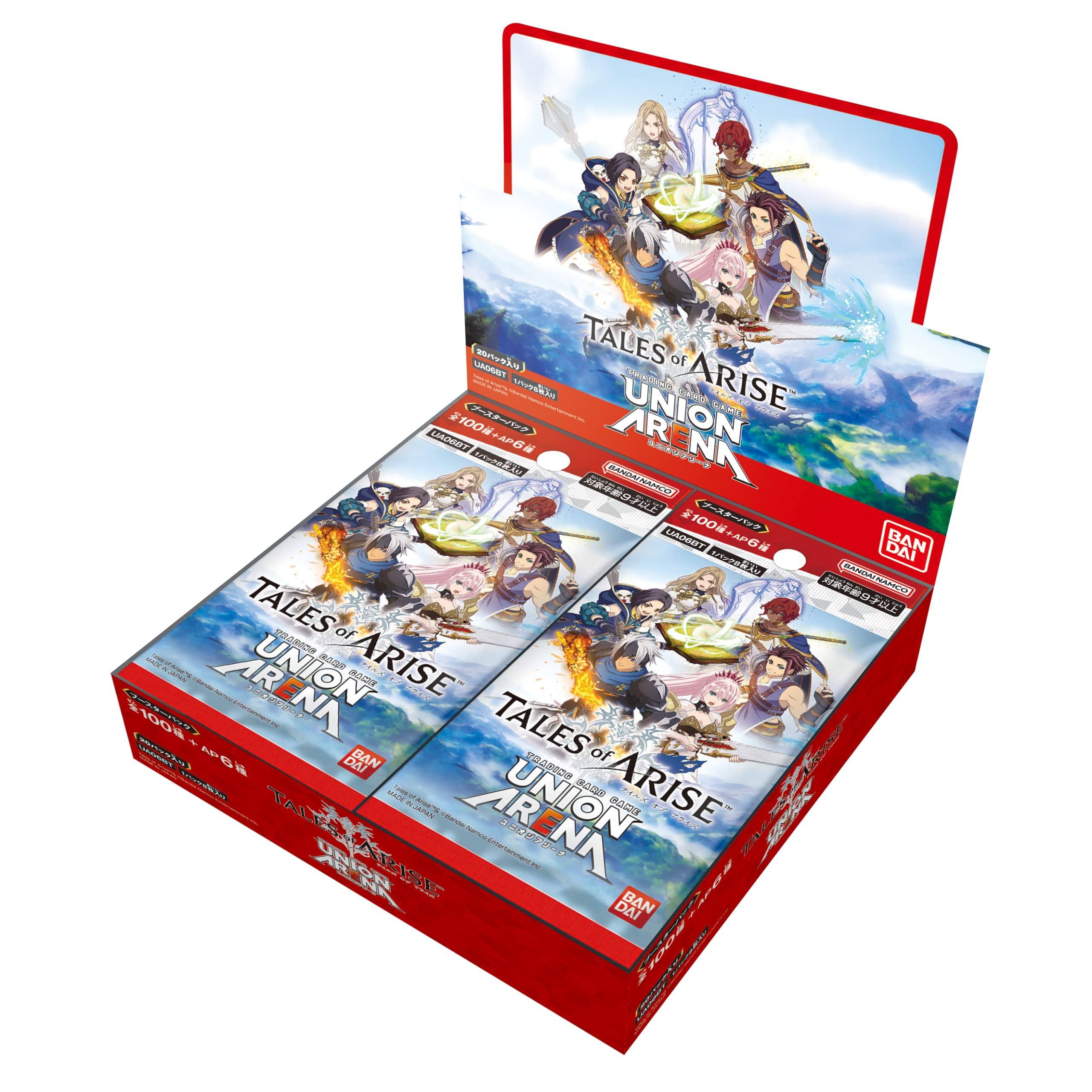 

BANDAI UNION ARENA Бустер-пак Tales of ARISE 20 упаковок [UA06BT] (BOX)