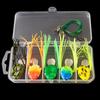 Topwater Frog Lures Set Realistic Appearance Sharp Hook Design Frog Artificial Soft Baits Freshwater Simulated Frog Lures