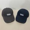 Embroidered letter baseball cap washed old cap women's summer sun protection visor breathable windproof hat