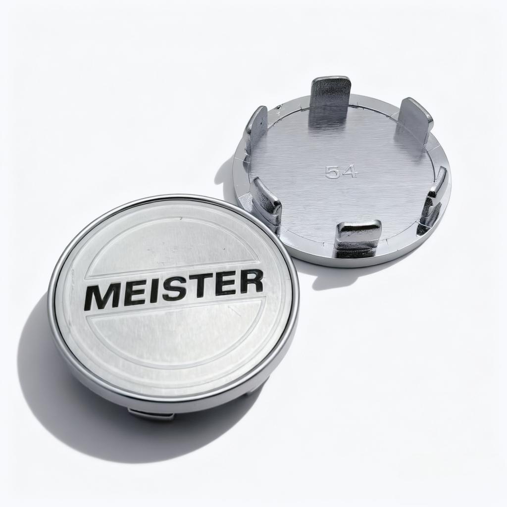 4pcs JDM W Work MEISTER Logo Emblem Car Wheel Center Caps 54MM Clips 49MM Wheels Hub Dust Cap Rim Hubcaps Cover Car Accessories