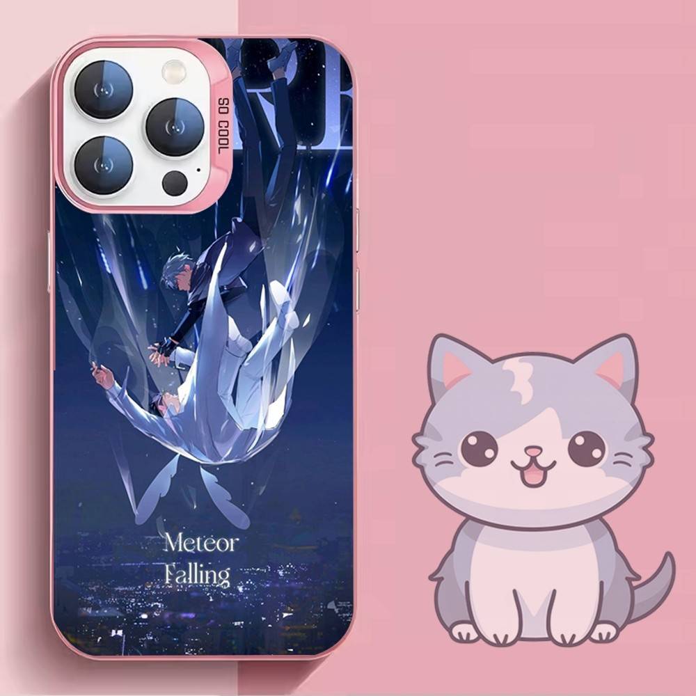 Ivantill A-Alien S-Stage Phone Case For iPhone 16,15,14,13,12,11,Mini,Pro,SE,MAX,plus,Pink Matte Silicone Cover iPhone14promax