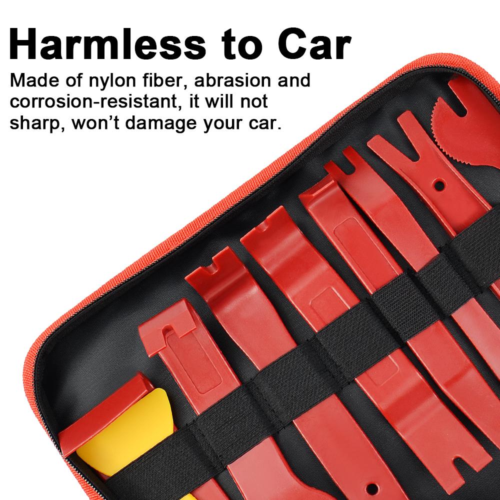 65pcs Hand Tool Set Pry Disassembly Tool Interior Door Clip Panel Trim Dashboard Removal Tool Kit Auto Car Opening Repair Tool