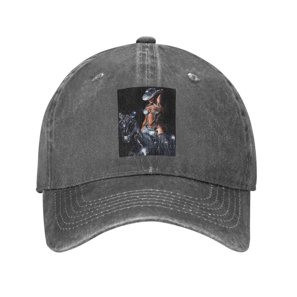 Singer Beyonce Renaissance Tour Baseball Caps Snapback Denim Hats Outdoor Casquette Hip Hop Baseball Cowboy Hat for Unisex