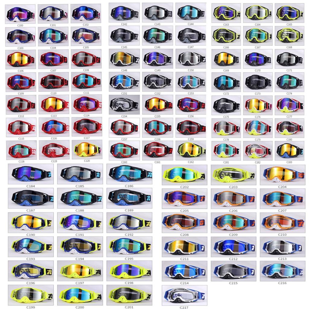 Goggles Motorcycle Goggles Ski Goggles Cross-border 100% Downhill Off-Road Windproof Goggles Outdoor 100% Riding