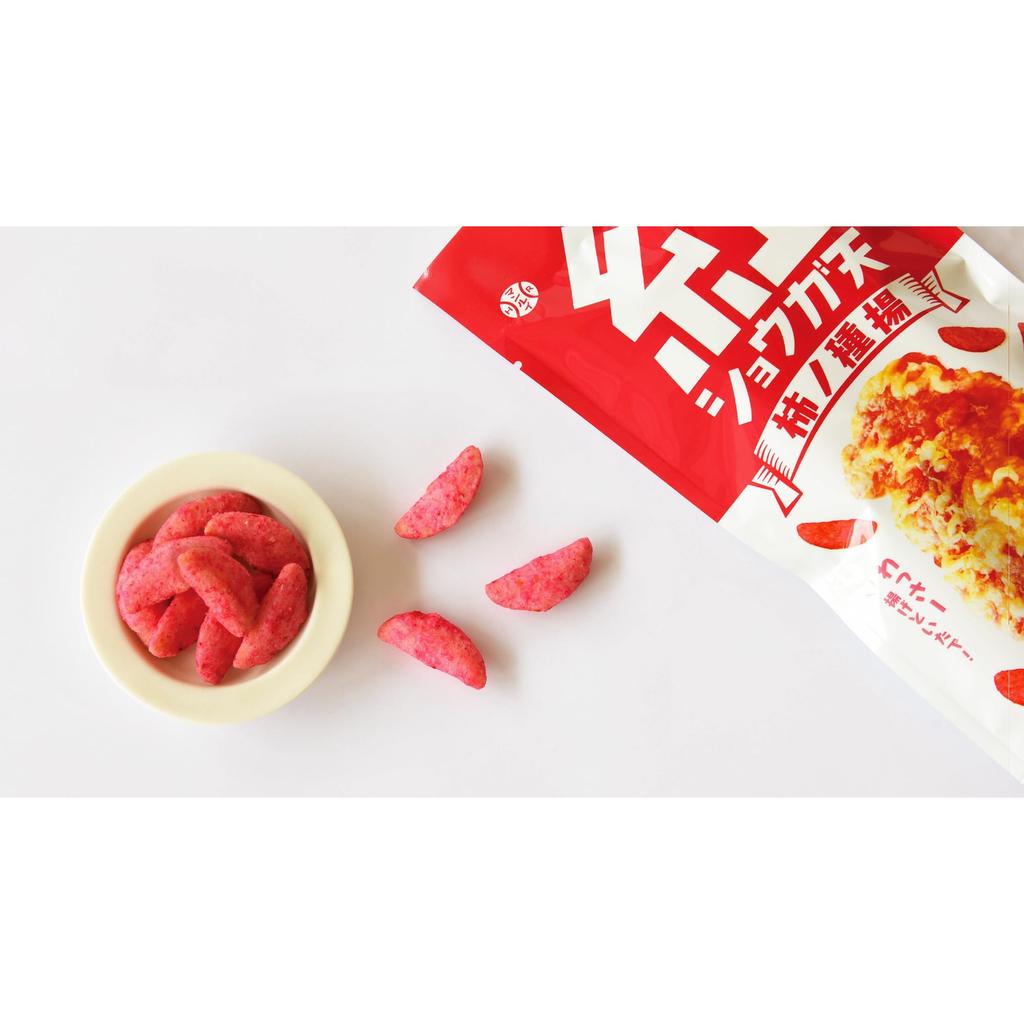 Creative Packaging Osaka Red Ginger Tempura Persimmon Seeds 50g x 10 bags