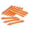 12 Pieces Salon Cold   Rods Hair Roller With Rubber Band Curling Curler Perms Hairdressing Styling Tool for Girls Women Hair