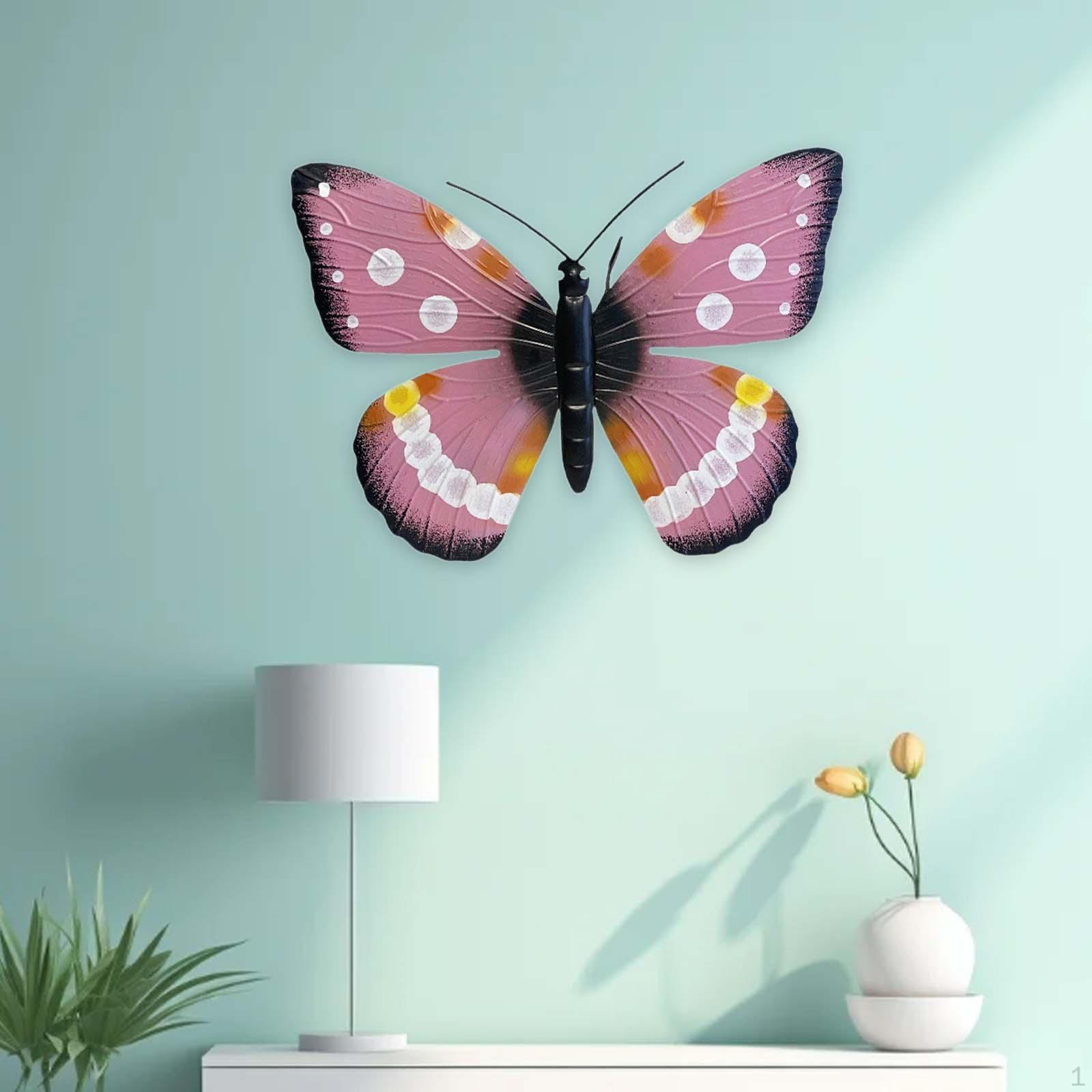 

Butterfly Wall Art Piece for Stylish Home Decor рожевий