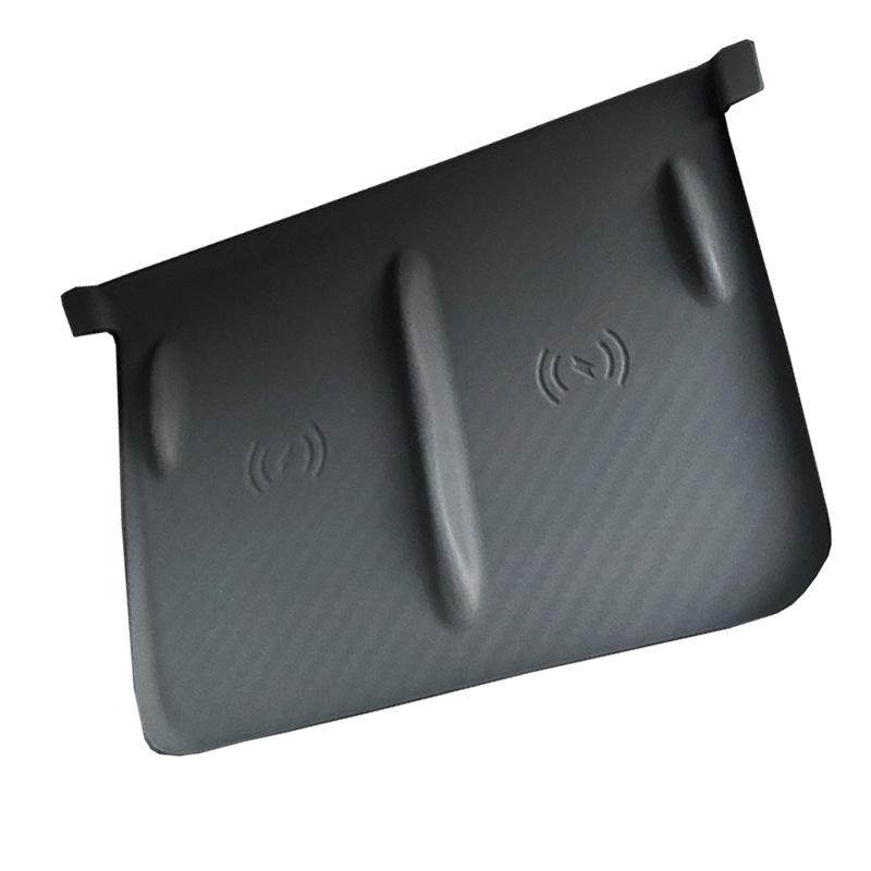 Tesla Model 3/Y Trådløs Lading Sklisikker Silikon Telefonmatte