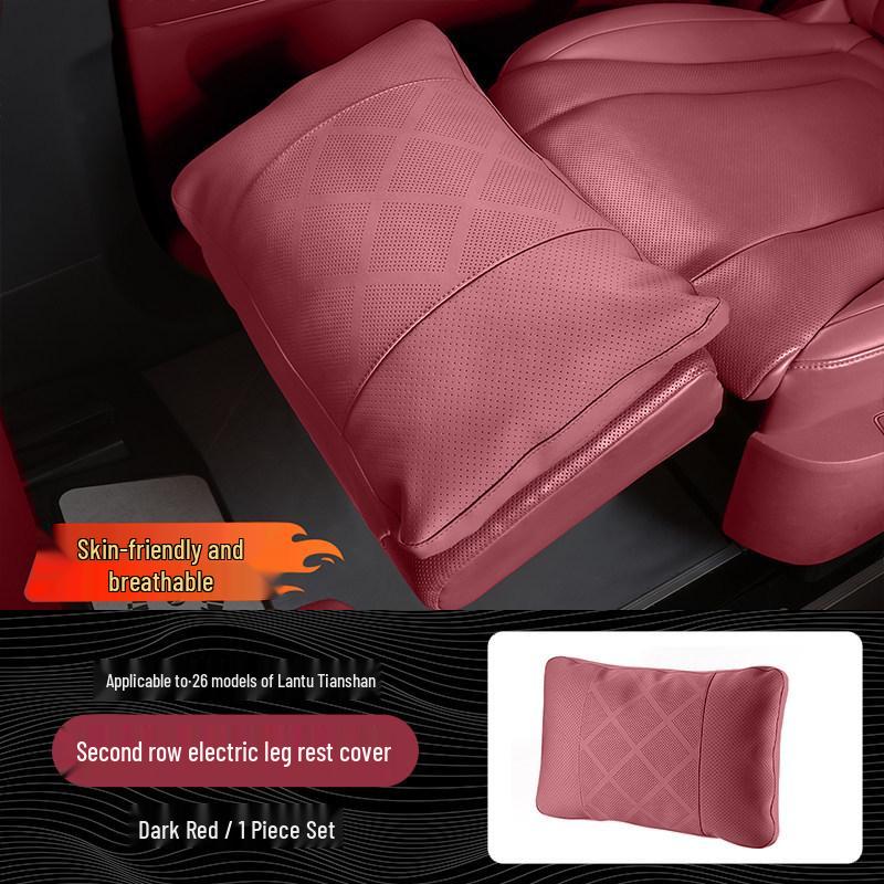 Breathable Leather Leg Rest Pad & Waist Pillow Cover for Lantu Taishan