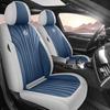 Nappa Leather Breathable Seat Cover: Universal Full Coverage for Five-Seater