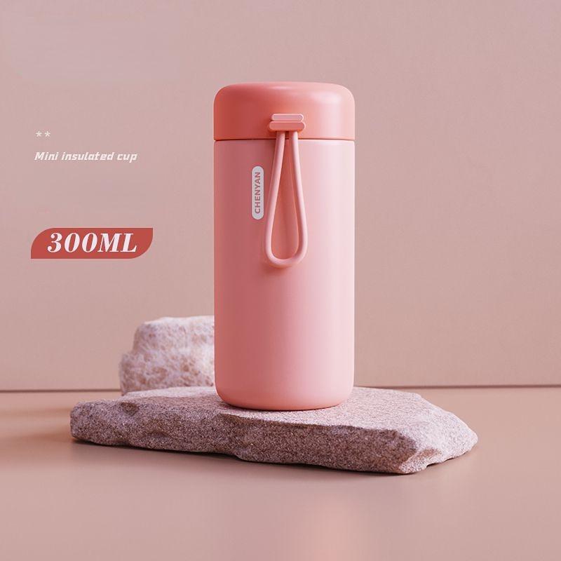 Intelligence Thermos Cup 300ml Vacuum Flasks Portable Stainless Steel Thermos Cup Water Bottle Travel Tea Mug Office Thermos Cup