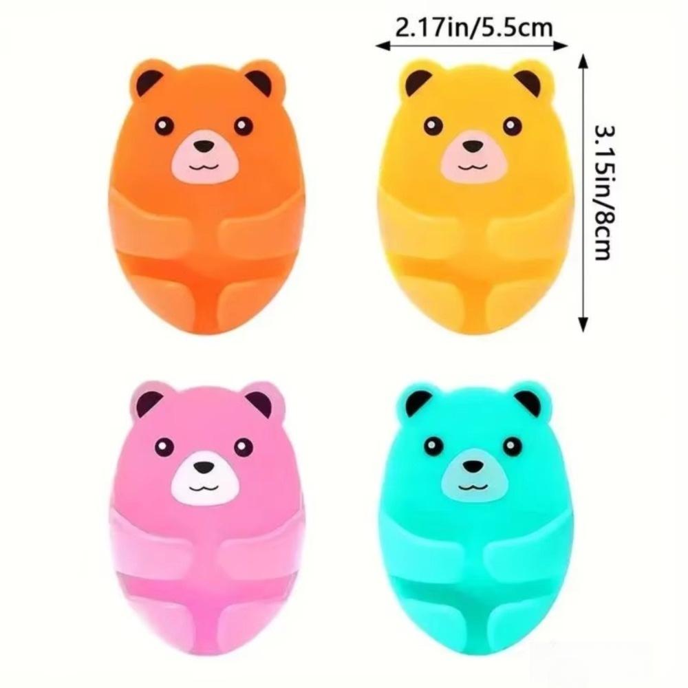 Multi-Purpose Wall Storage Hook Punch-free Power Plug Holder Cartoon Cable Organizer Kitchen