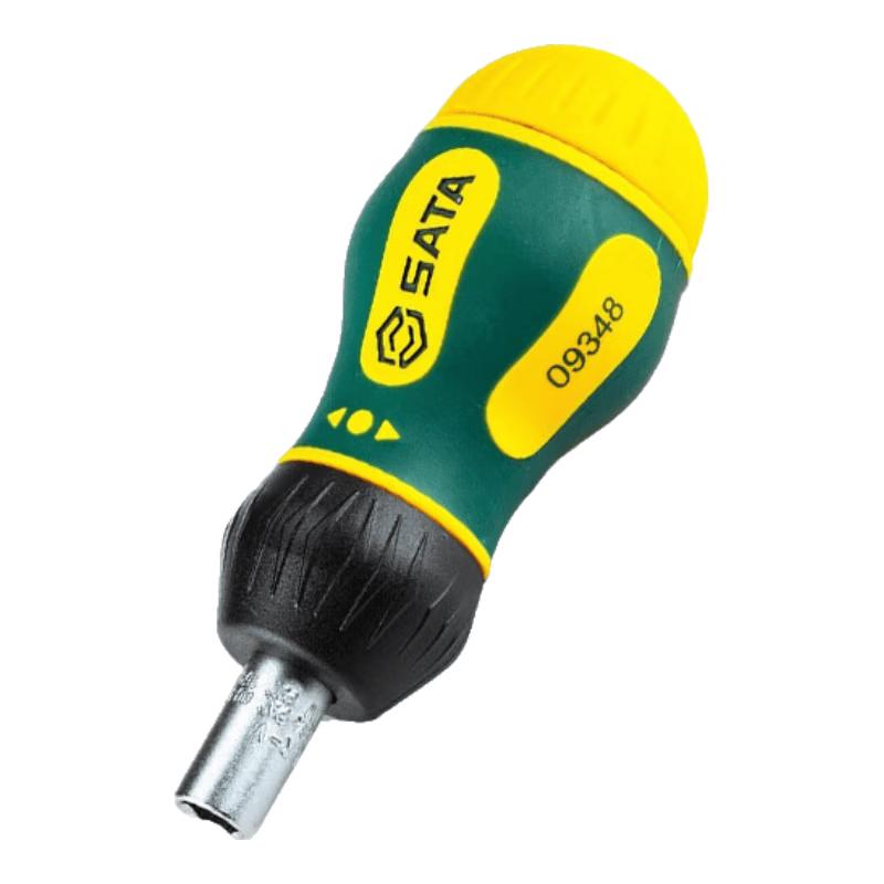 SATA 6-Piece Ultra-Short Ratchet Screwdriver Set