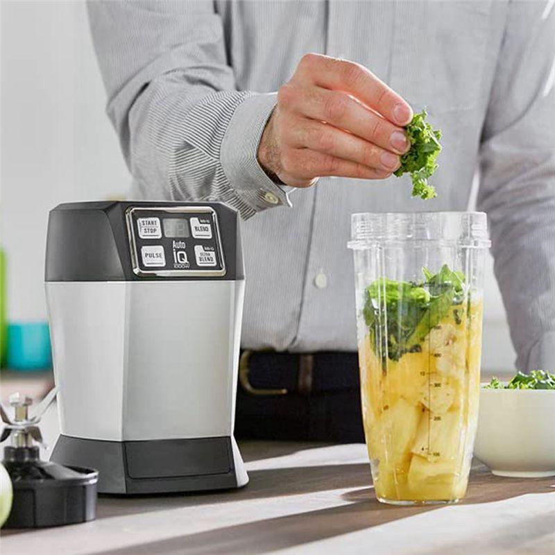 A20F-Replacement 32Oz&24Oz Cup And With Lids, 7 Fins Extractor Blade, For Nutri Ninja BL480-30 BL483-30