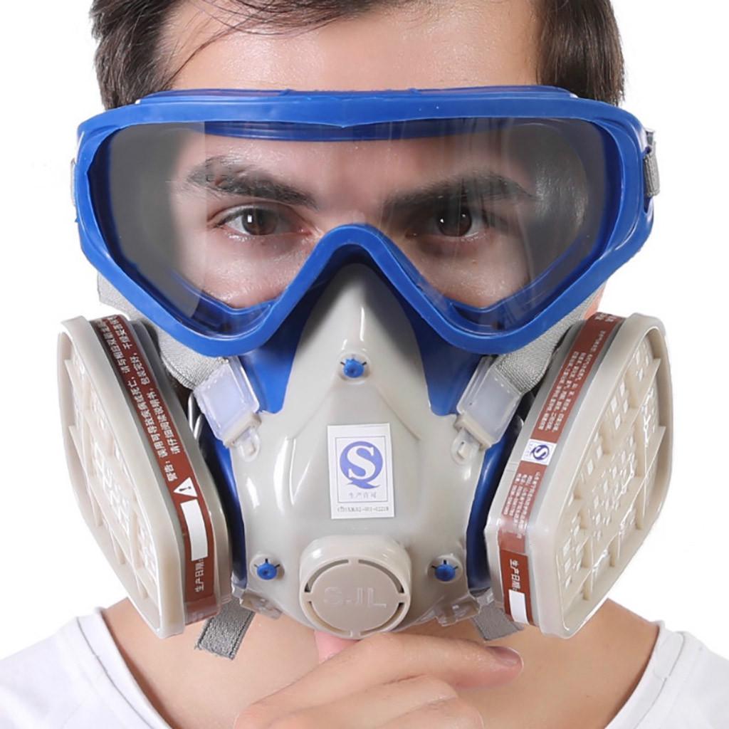 Beatit Face Respirator Wide Field of View Full Face Lightweight Respirator Painting