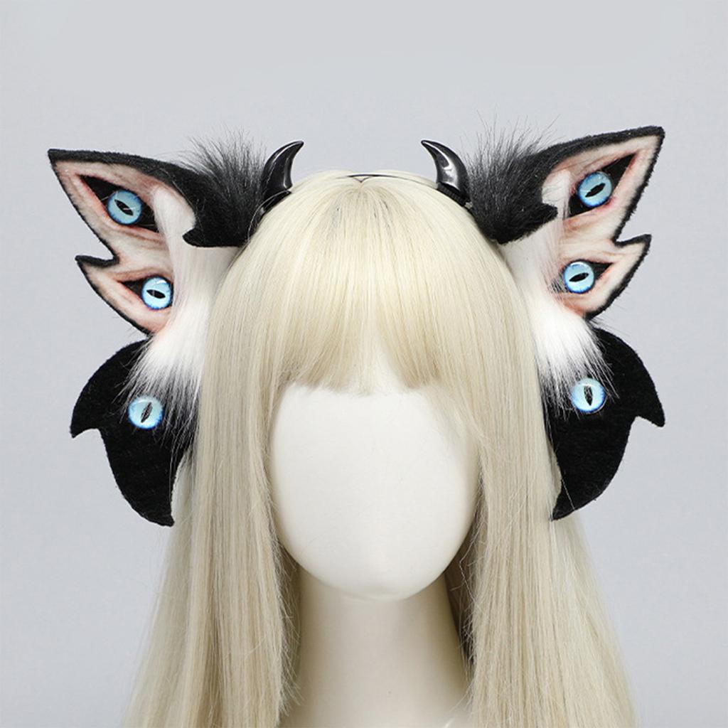 Comfortable Animal Ear Headband Hair Decors for Parties Halloween Role Playing Cute Headpieces Accesories for Girls