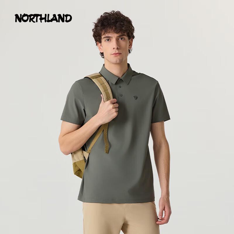 

Noseland Men s Lapel Short Sleeve Polo T-shirt NTSFH5208E 190/104A