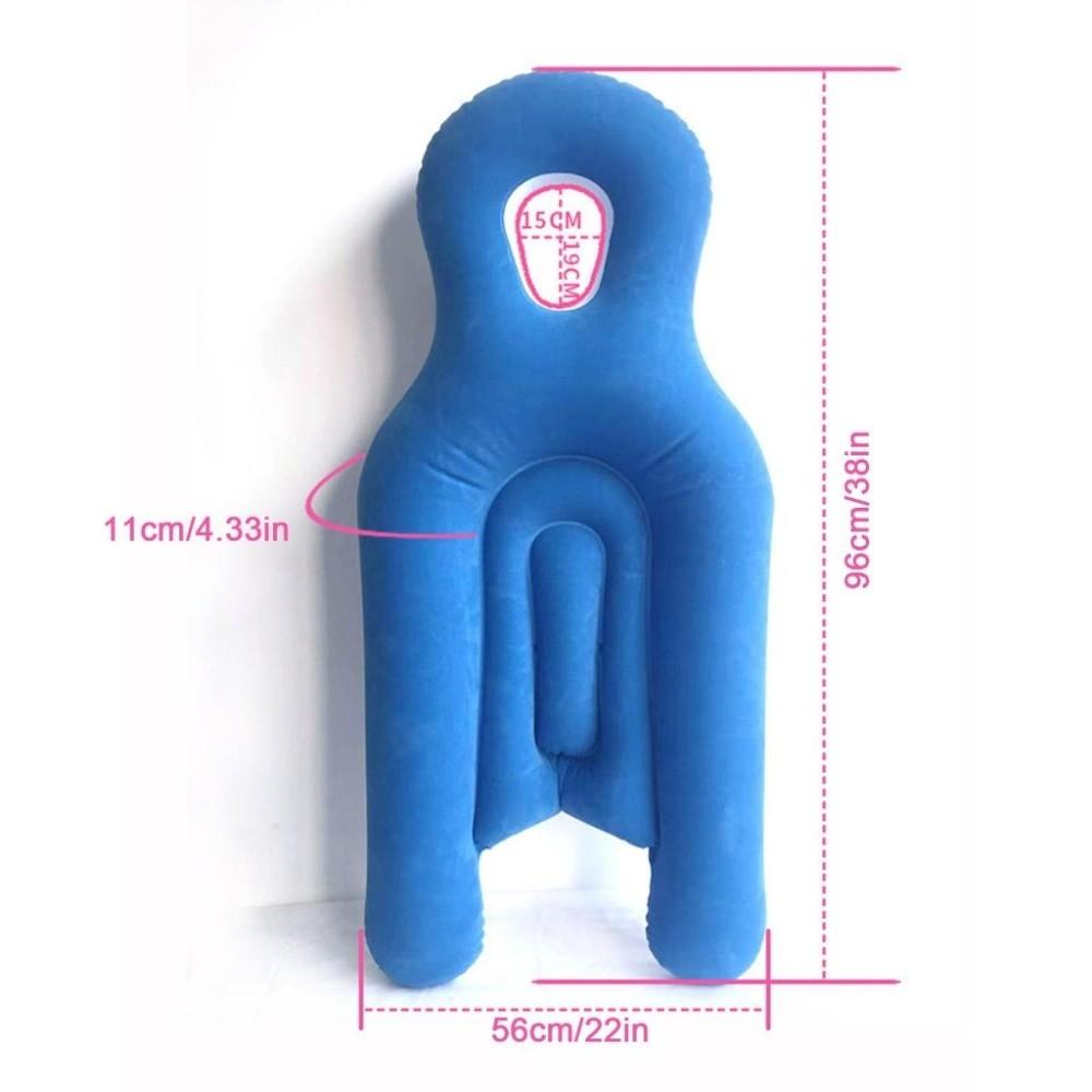 New Universal Face Down Pillow Portable Inflatable Design Eye Surgery Pillow Recovery Support Comfortable Prone Pillow