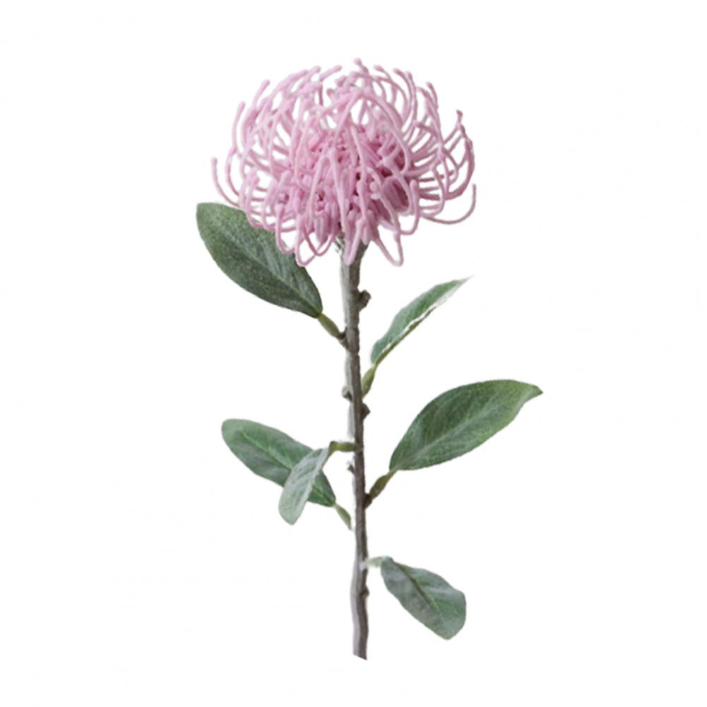 Artificial Flower Bouquet  Vivid Colorful Single Head Hydrangea Artificial Flower Wedding Ornament Home Garden Wedding Decors