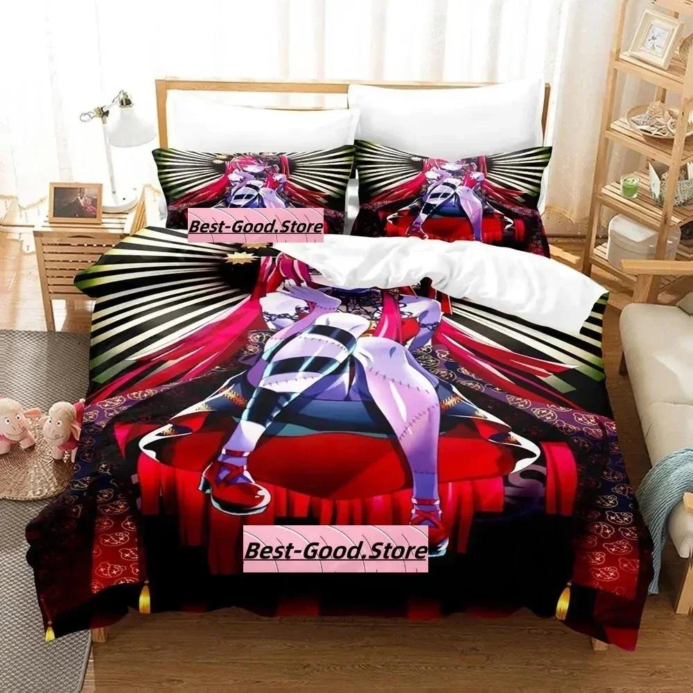 Kureiji Ollie Bedding Set Single Twin Printed Bed Set With Pillowcase Bed Duvet Cover Soft Single Double Queen Super King Size