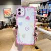 Case for Samusng Galaxy S25 S24 S21 S22 S23 Ultra S25 Plus S20 S21 S24 FE A55 A54 A35 A53 A34 A16 5G Cover Love Heart Wave Point