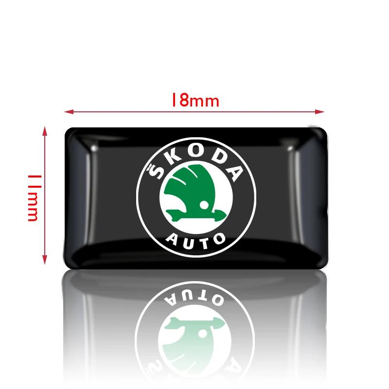 2026 Horké 10ks Samolepka s logem na střed volantu, blatník, okno auta Pro Skoda Octavia Fabia Rapid Yeti Superb Octavia A 5