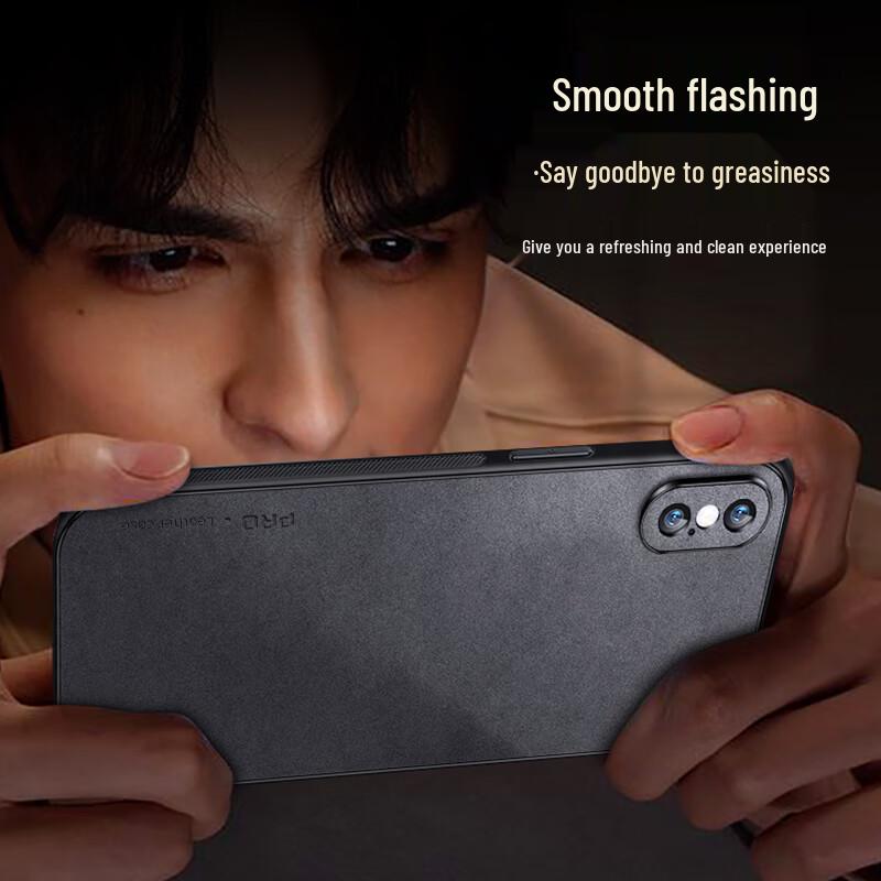 Luxury Nubuck-Style Full Coverage iPhone Case