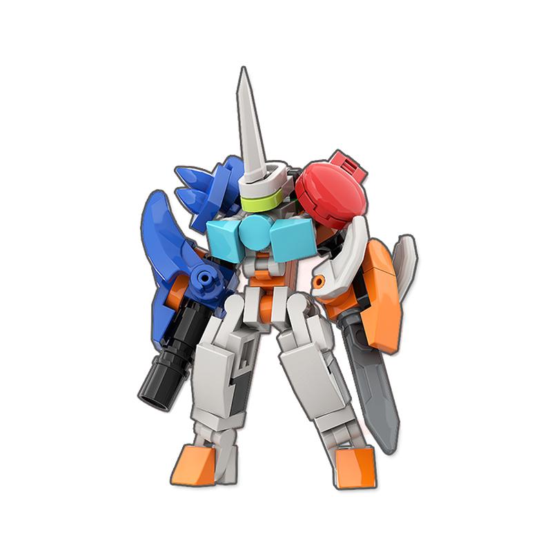 

Экзоскелет меха строительные блоки мелкие частицы миниатюрный боевой робот сборная модель мальчики и девочки подарок детская игрушка PDF Manual