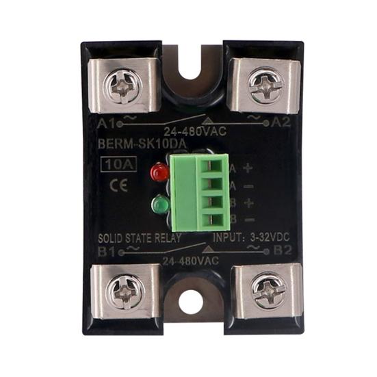 

BERM-SK40DA 40A змінного струму 3-32 В входу однофазного твердотільного реле постійного струму в змінний струм регулятора
