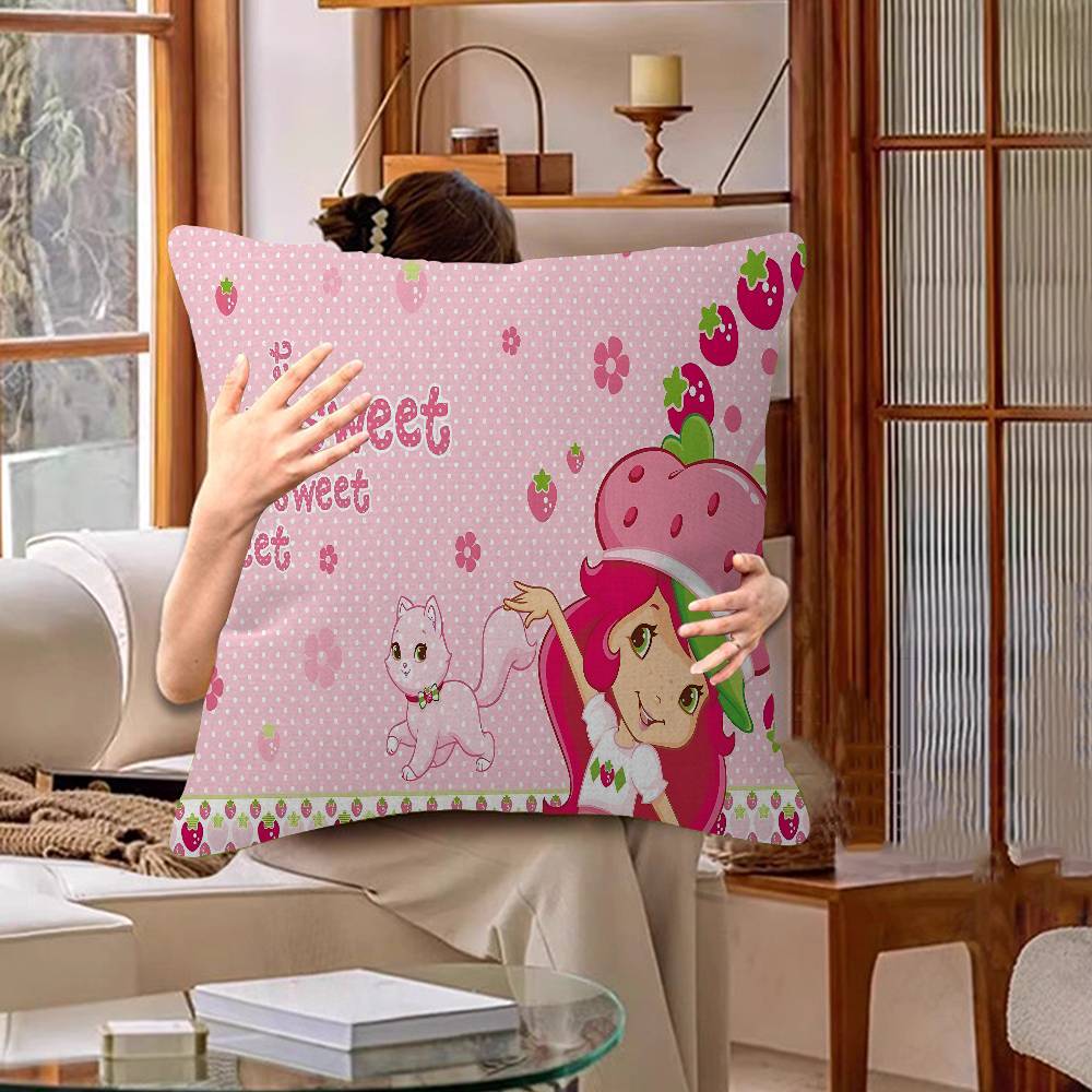 SstrawberryshortcakeS Pillow Cover Design cushion Cover decor Holiday Decorati