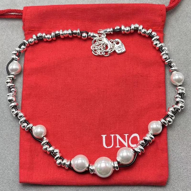 Collana di Perle Europee UNOde50 2024: Squisito Regalo Romantico di Gioielli da Donna